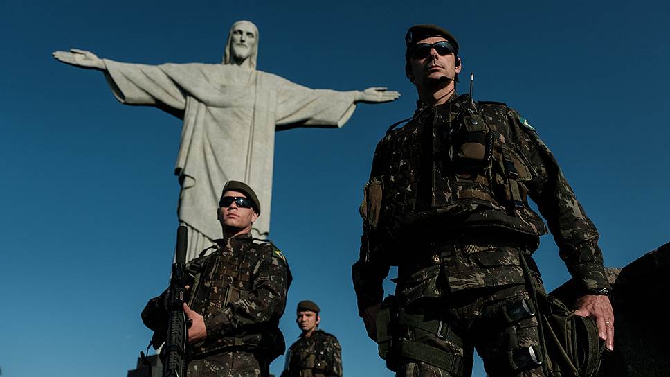 Армейские патрули -- лишь первая линия олимпийской безопасности в Рио  
