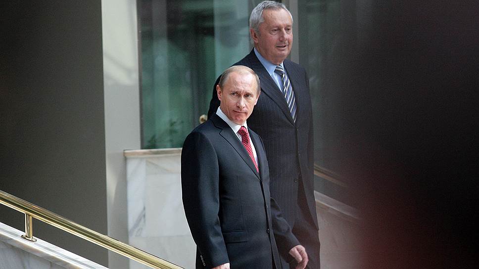 Виталий Игнатенко на фото с Владимиром Путиным