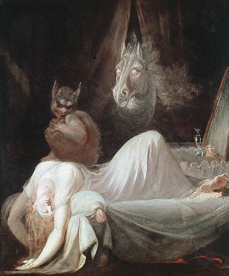 «Ночной кошмар» Генри Фюзели, 1781 год. Сны испокон веков терзают людей, но вдохновляют художников  
