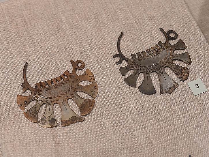 Типичные для вятичей височные кольца совсем недавно нашли на месте древнего детинца, который защищали от Батыя