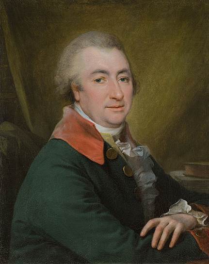 Дмитрий Левицкий. &quot;Портрет А.И. Новикова&quot;. 1790-е