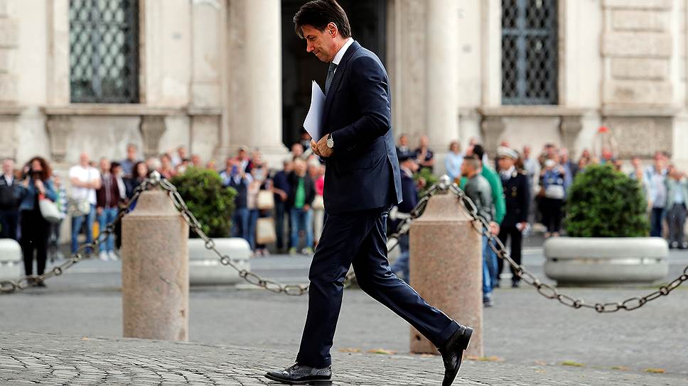 Новый итальянский премьер за назначением приехал на такси