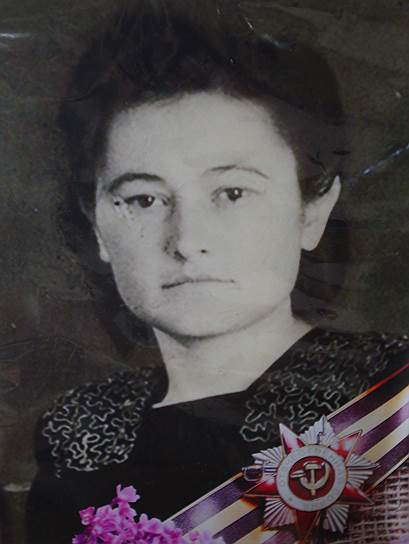 Фотография Раисы Александровны, сделанная после победы в Великой Отечественной