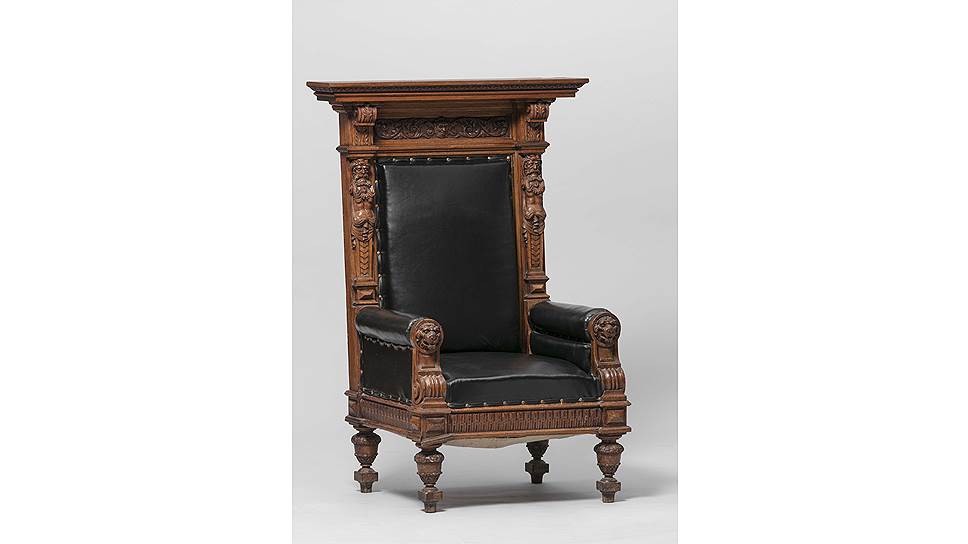Дубовое кресло. Санкт-Петербург. 1880-е годы
