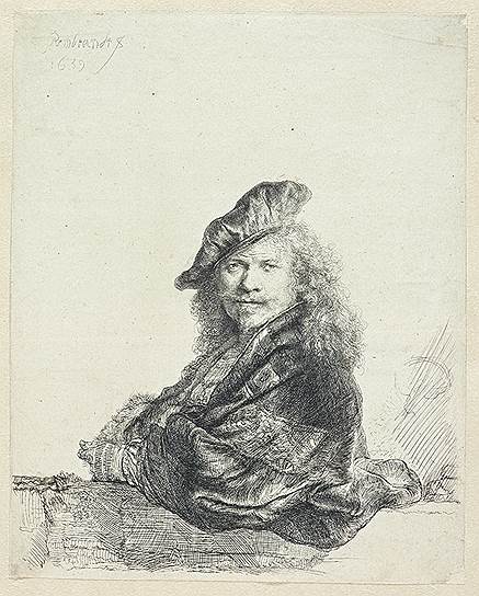 Рембрандт Харменс ван Рейн. «Автопортрет». 1639 год