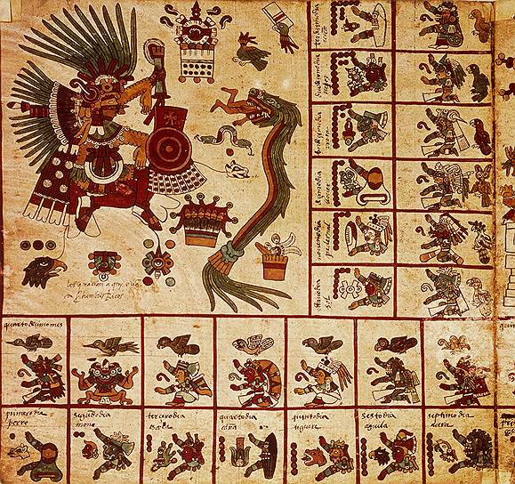 Ацтекские жрецы удерживали жителей в повиновении с помощью календарных ритуалов
