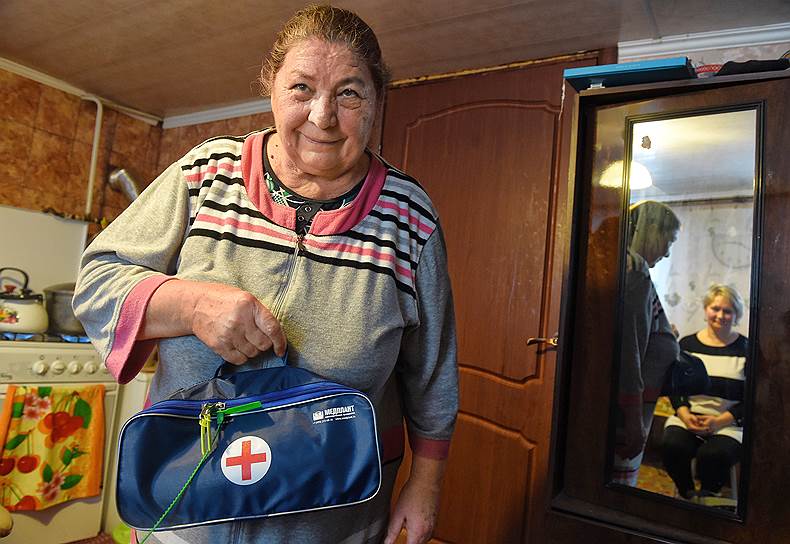 Пенсионерка Няймя Абдрашикова — первое звено медицинской помощи в селе Черемишево 