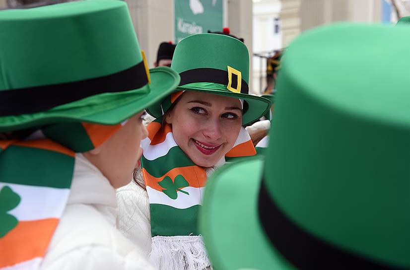 Ирландский праздник — День святого Патрика чувствует себя в Москве как дома
