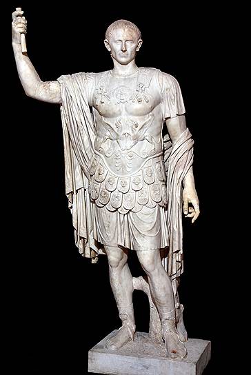 Статуя Марка Олкония Руфа. Мрамор. Помпеи. I в. н. э.
