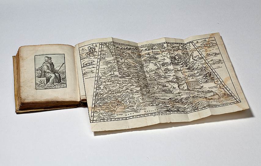 Книга Сигизмунда Герберштейна «Записки о Московии». Венеция. 1550 год