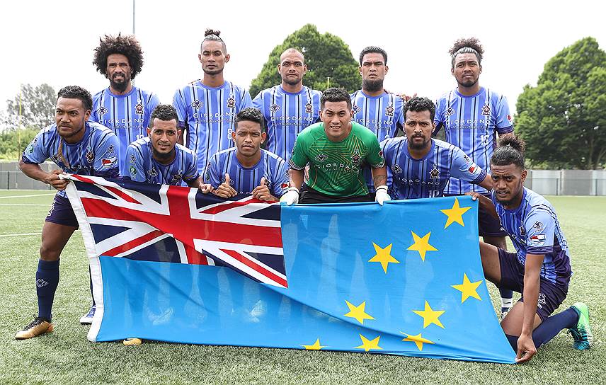 Сборная Тувалу (Океания) на турнирах непризнанных представляет признанное государство в 11 тысяч жителей, которое, однако, не входит в FIFA