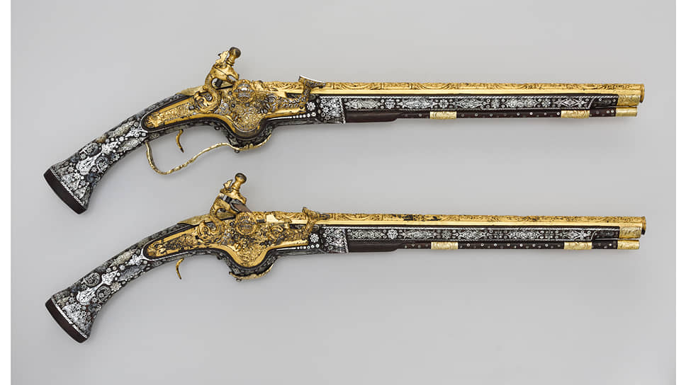 Пистолеты с ударно-кремневым замком. 1660–1670-е годы