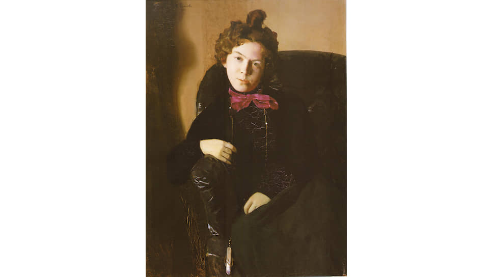 Портрет Анны Остроумовой-Лебедевой. 1901 год