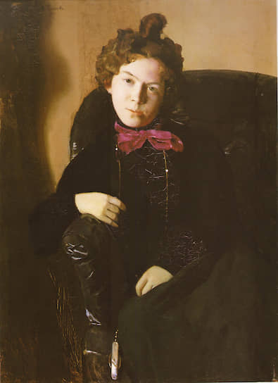 Портрет Анны Остроумовой-Лебедевой. 1901 год