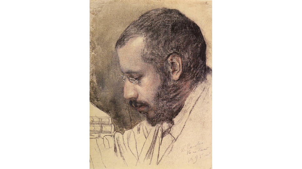 Портрет Александра Бенуа. 1895 год