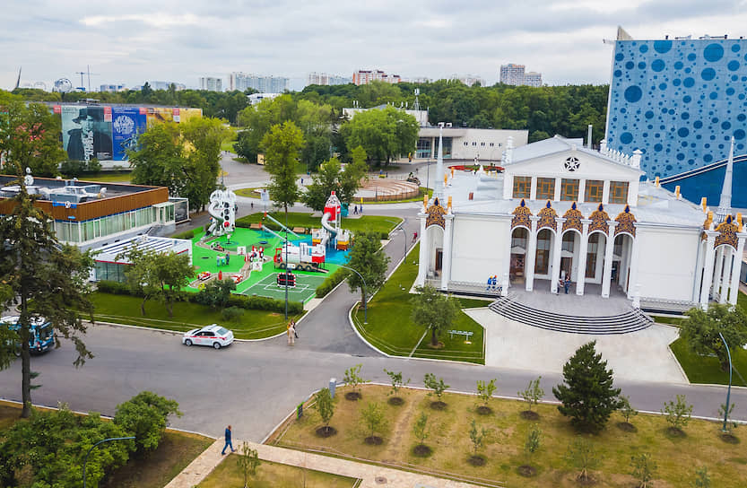 Отреставрированный павильон стал подарком москвичам ко Дню города