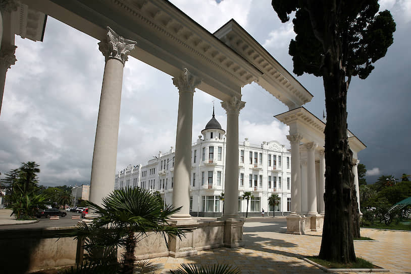 Гостиница «Рица» остается символом роскоши…
