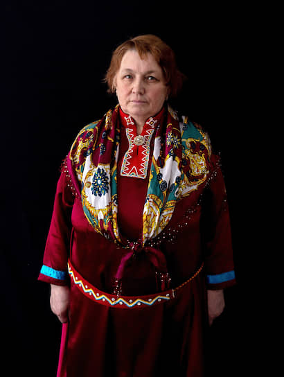 Полина Савинова, жительница города Ревда Ловозерского района
