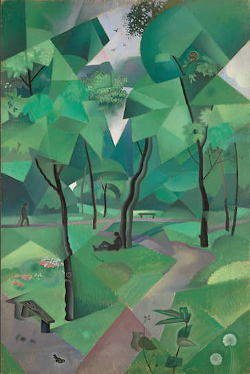 «Июнь. Лес». 1918 год. Третьяковская галерея