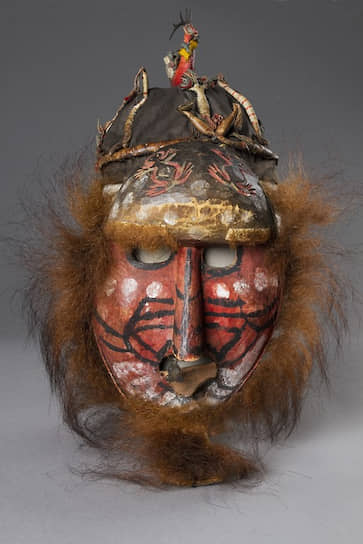 Удэгейская маска шамана. XIX век
