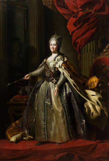 Портрет императрицы Екатерины II. Конец 1770-х — 1780-е годы