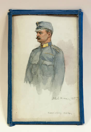 Неизвестный художник. «Пленный австрийский солдат». 1915 год