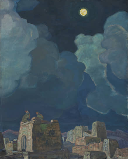 Николай Рерих. «Мехески — лунный народ». 1915 