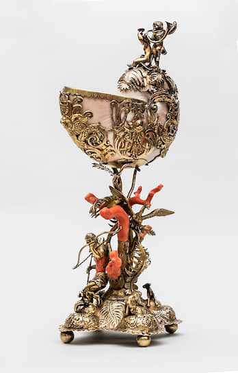 Кубок-наутилус работы Иеронима Банга. Нюрнберг. 1620-е годы
