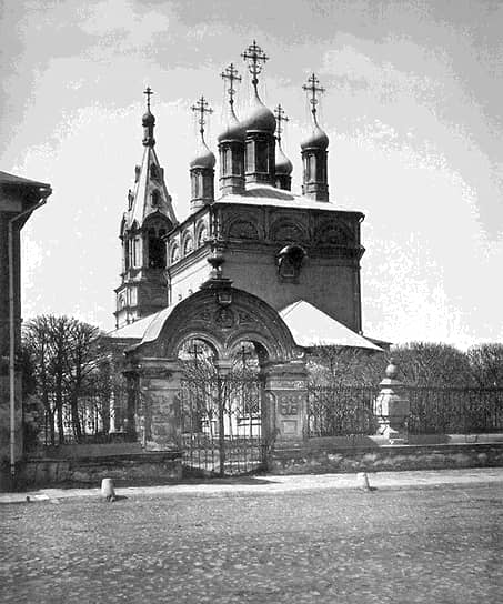 Церковь Николы в Пупышах (Москва, XVII век). Снесена ради жилого дома Минречфлота