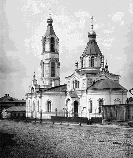Церковь Николы на Ямах (XVII век). На ее месте теперь жилой дом