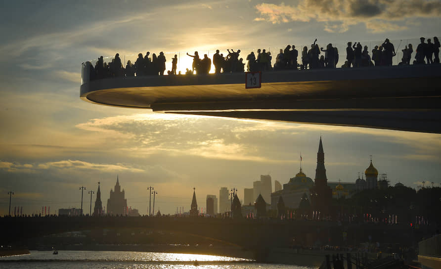 Парк «Зарядье» открылся три года назад, к 870-летию Москвы