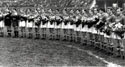 Самое первое «золото» нашей футбольной истории — олимпийская сборная СССР 1956 года. Фото легендарного фотокора «Огонька» Анатолия Бочинина