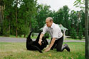 Президент тоже любит отдохнуть от людей с любимой собакой