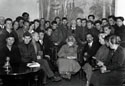 Рабиндранат Тагор со студентами, Москва, 1930 г.