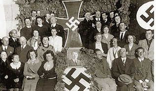 Послевоенное собрание нацистов в г. Борилоче (Аргентина)