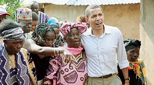 2006 год. Сенатор Обама отыскал своих родственников в Кении