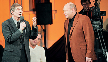 Игорь Ясулович и Михаил Швыдкой в программе «Культурная революция»