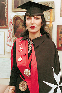 Джуна Давиташвили стояла у истоков бизнеса на рыцарстве и дворянстве