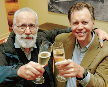 Уоррен и Маршалл - пиво в честь премии: «По бокалу вполне достаточно»