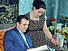 Яков Рюмкин. Юрий Гагарин с женой Валентиной. 1962 г. 