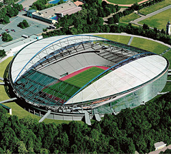 Стадион в Лейпциге 