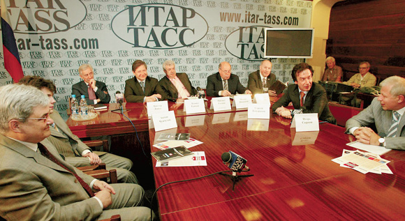Во время пресс-конференции в ИТАР-ТАСС
