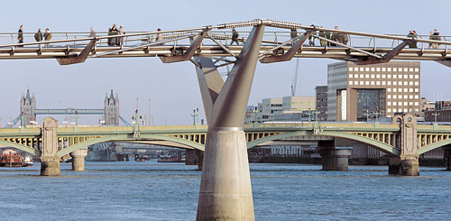 Мост Тысячелетия в британской столице