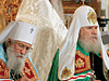 Первоиерарх РПЦЗ и патриарх РПЦ за несколько минут до подписания акта
