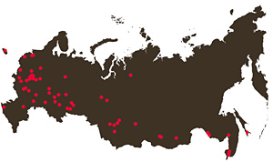 Отделения ДПНИ в регионах России
