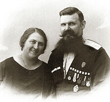 Тимофей со своей датской женой Агнес