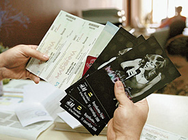Билеты на концерт имели столько же степеней защиты, сколько денежные знаки