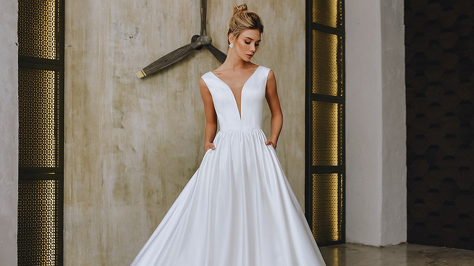 Из какой ткани сшить свадебное платье?