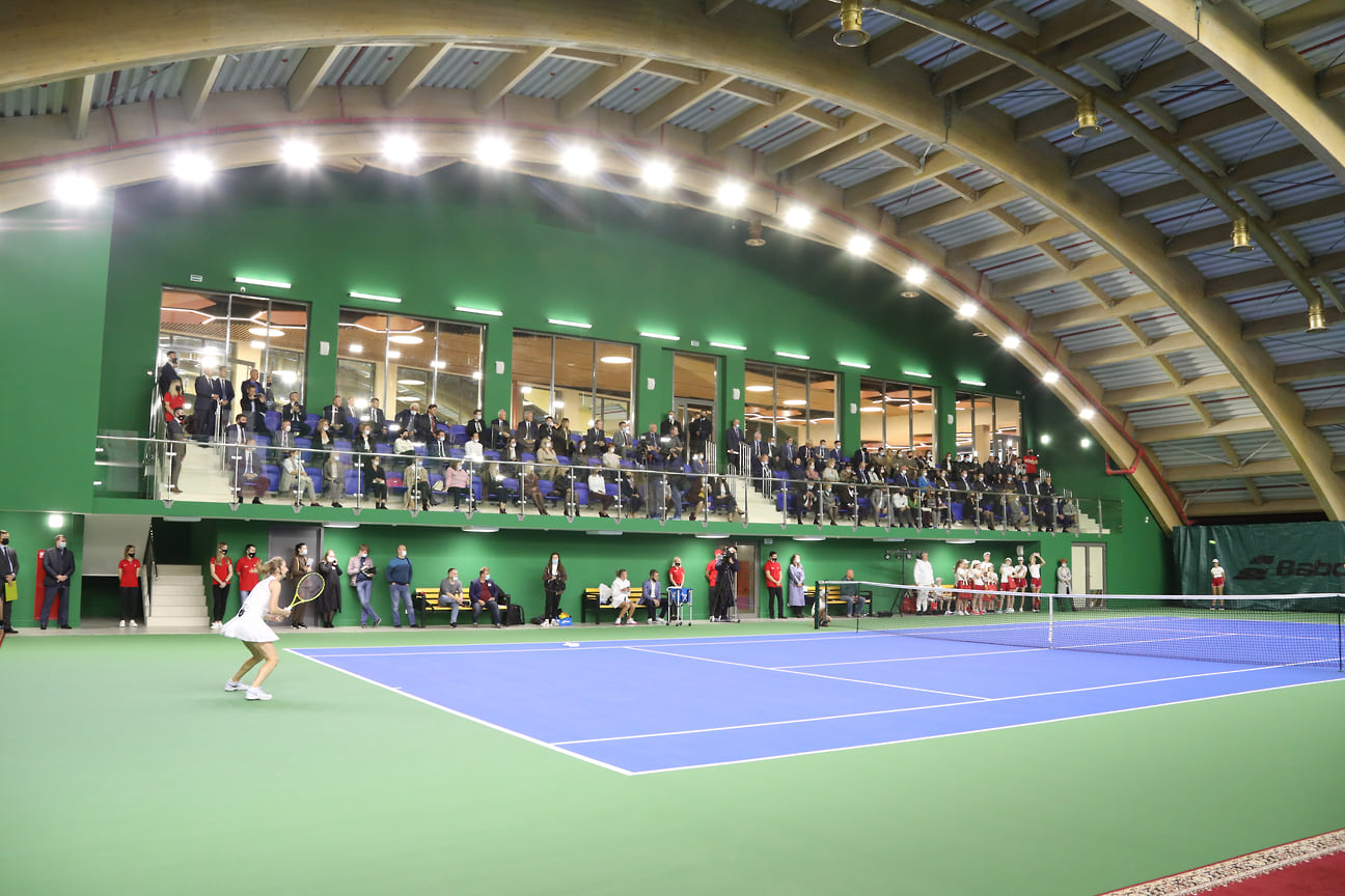 Новый теннисный центр в Когалыме