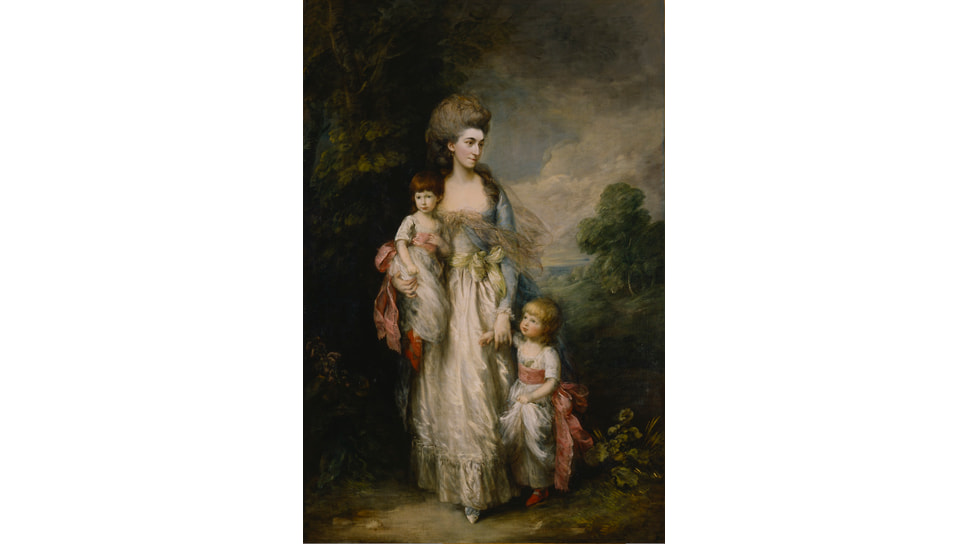Томас Гейнсборо, «Миссис Элизабет Муди с сыновьями Самуилом и Томасом», ок. 1779–1985, Dulwich Picture Gallery, London